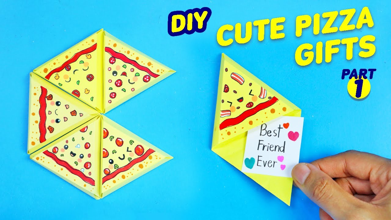Fold a Piece of Pizza and Hide your message!