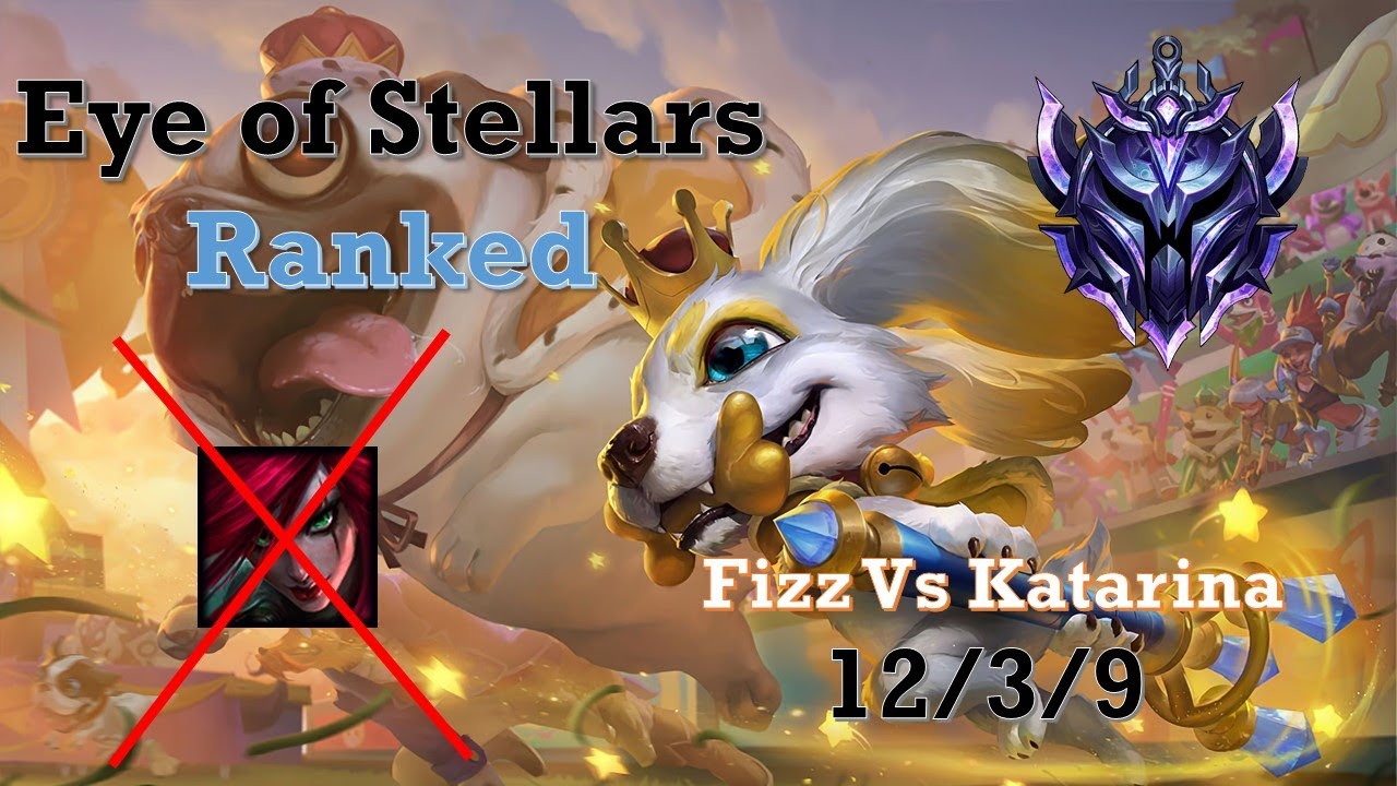 Fizz Vs Katarina | Farming Enemy Jungler | 12/3/9, NA diamond 1