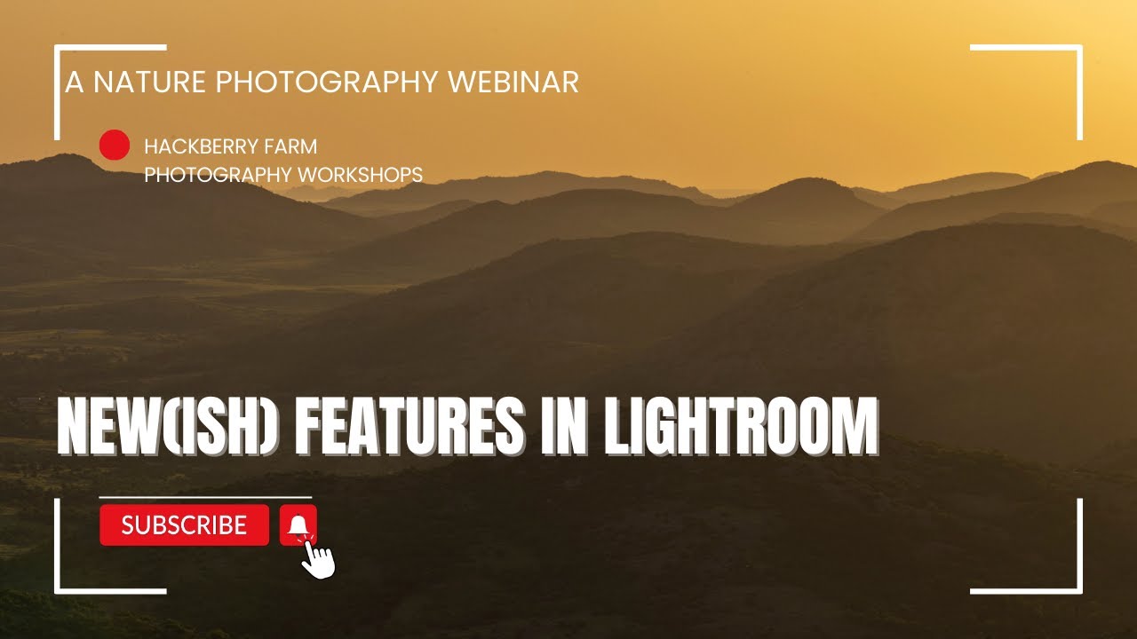 New(ish) Features in Lightroom
