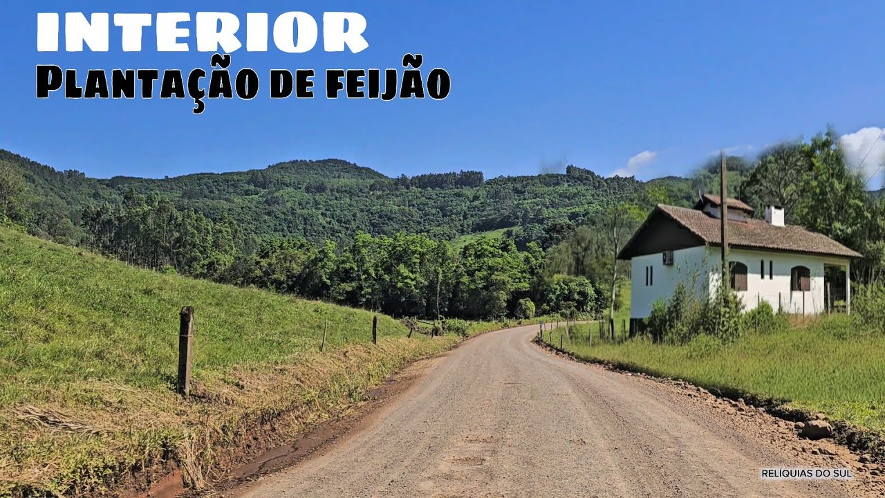  CASAS ANTIGAS LUGARES LINDOS NO INTERIOR COM PLANTAÇÕES DE FEIJÃO E MILHO 
