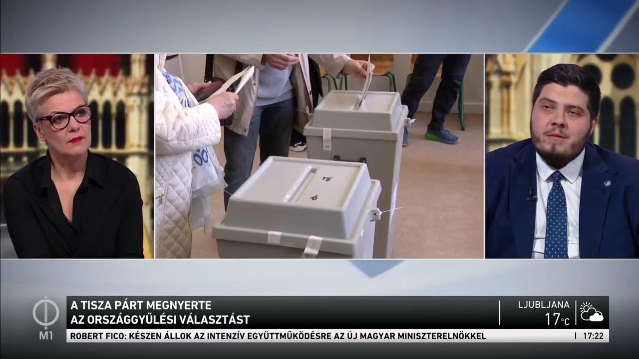 M1 - Híradó élő közvetítése