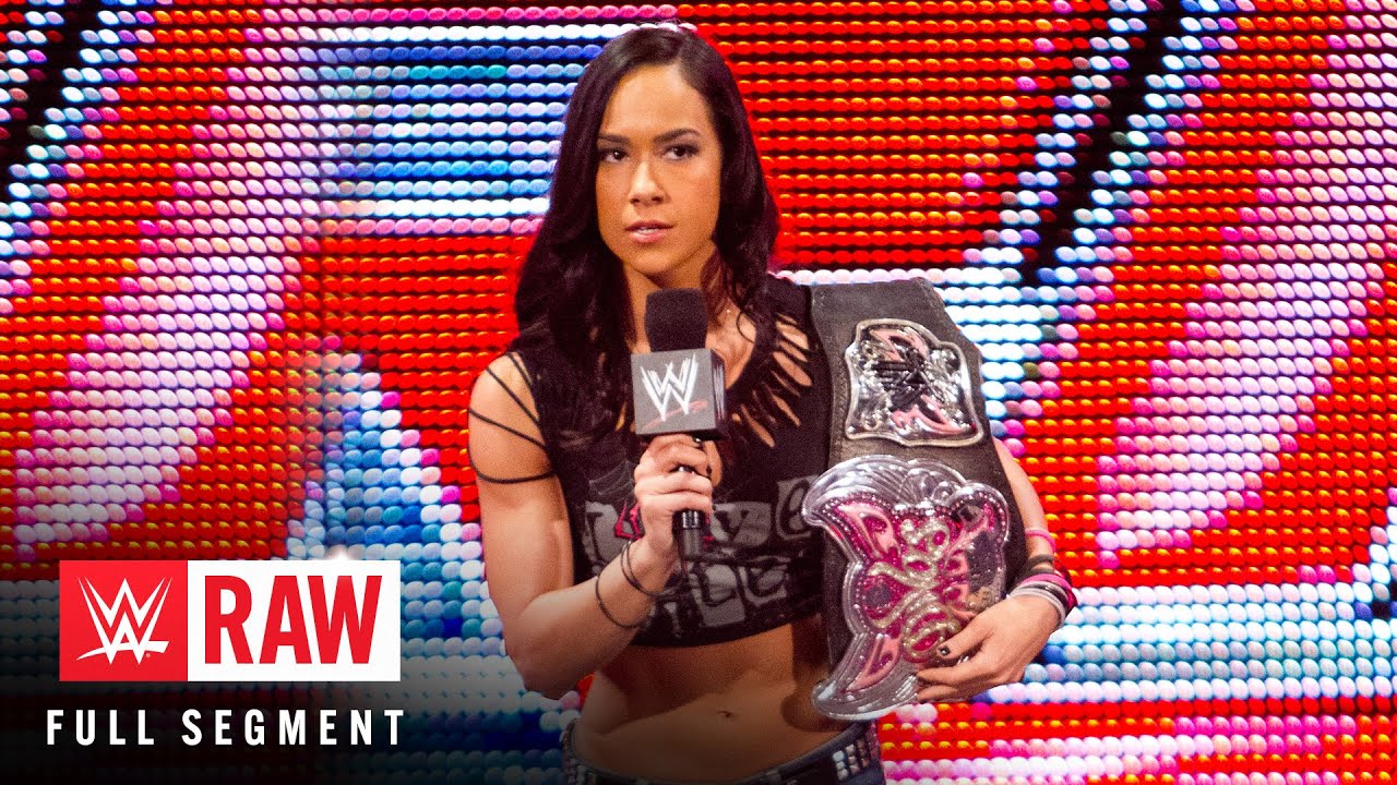 FULL SEGMENT: AJ Lee’s “pipe bomb”: Raw, Aug. 26, 2013