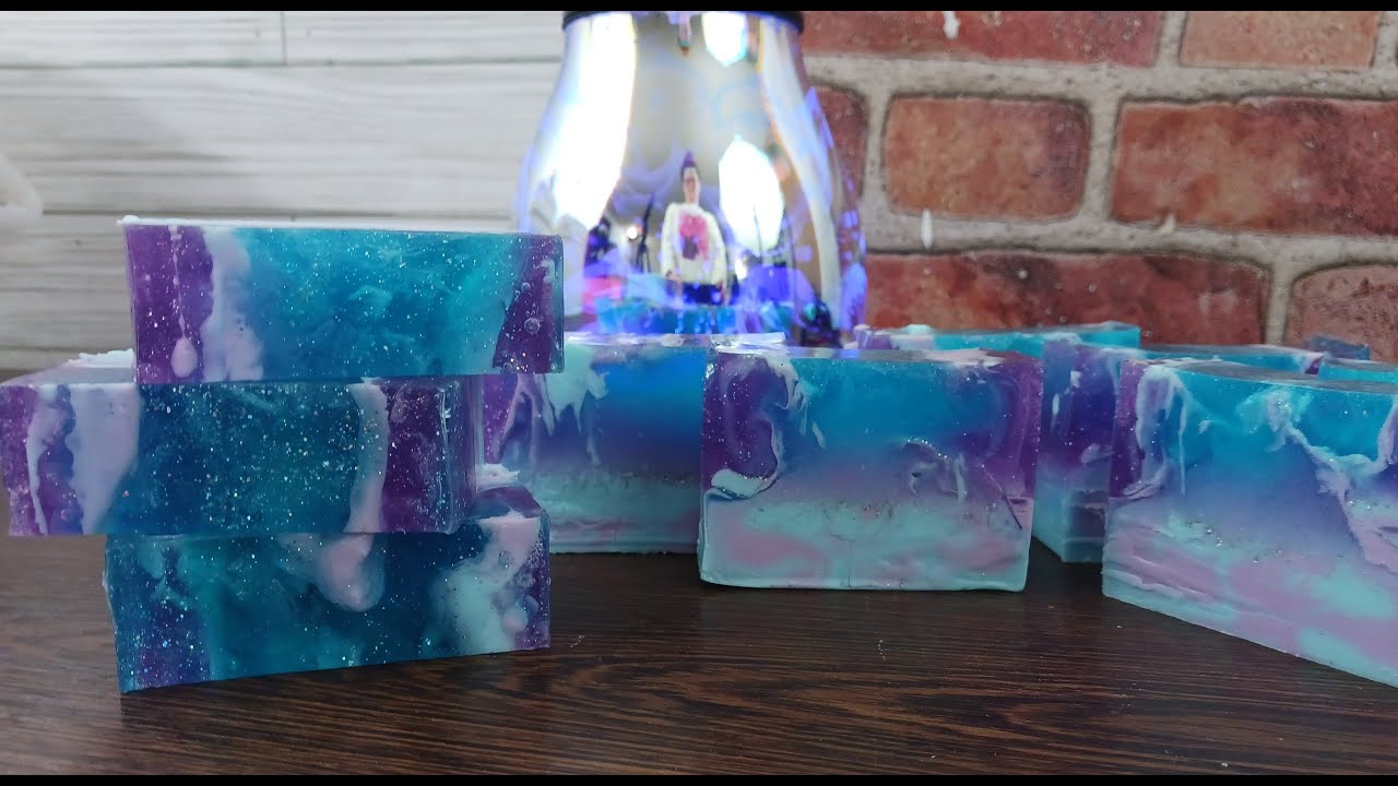Melt and Pour Galaxy Soap