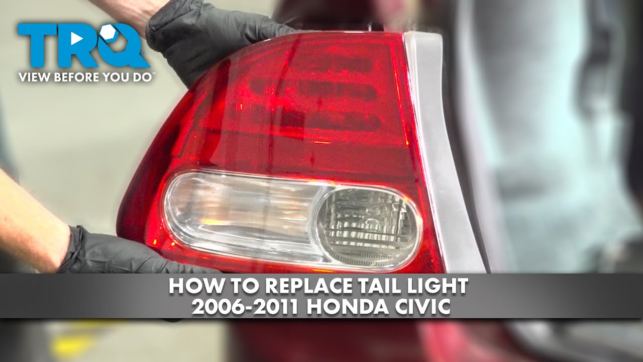 How to Replace Outer Tail Light 2006-2011 Honda Civic