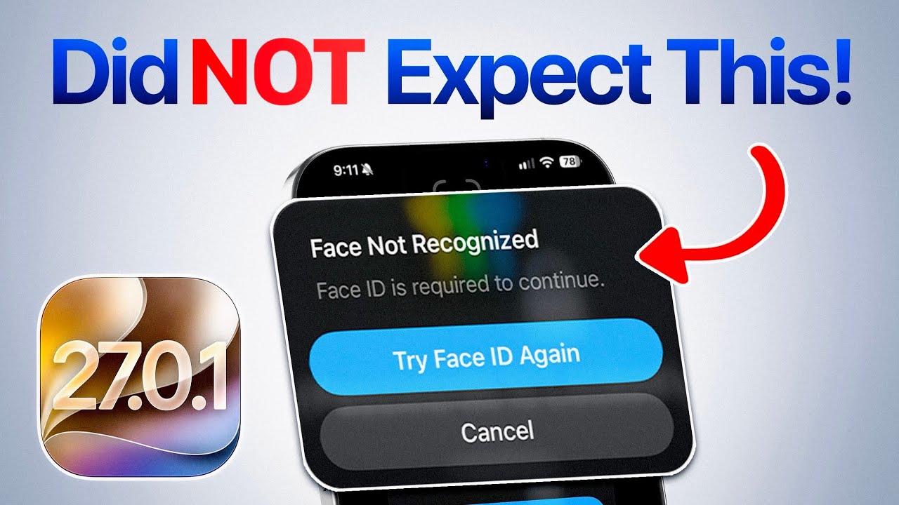 iOS 27.0.1 - Did NOT Expect This!