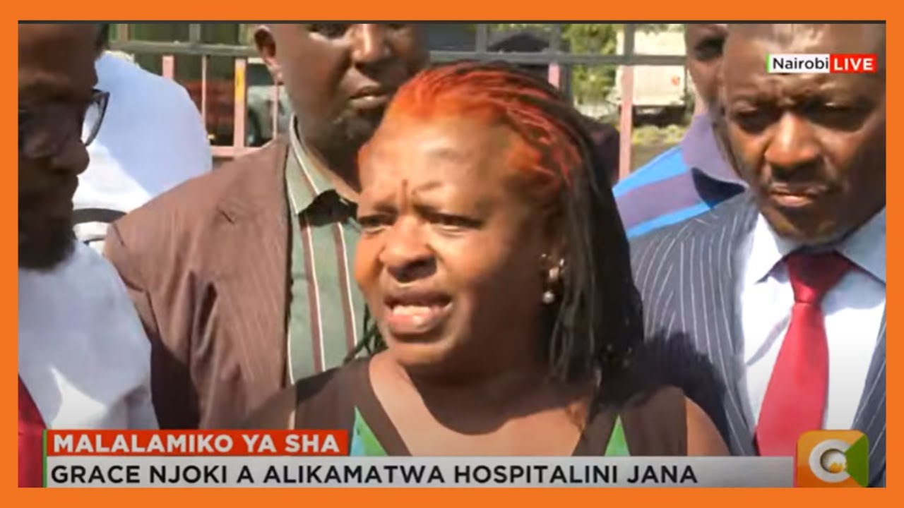 SHA lioness Grace Njoki narrates how police dramatically arrested and dragged her out of hospital