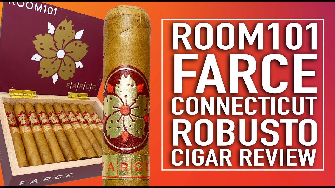 Обзор сигары Room101 Farce Connecticut Robusto