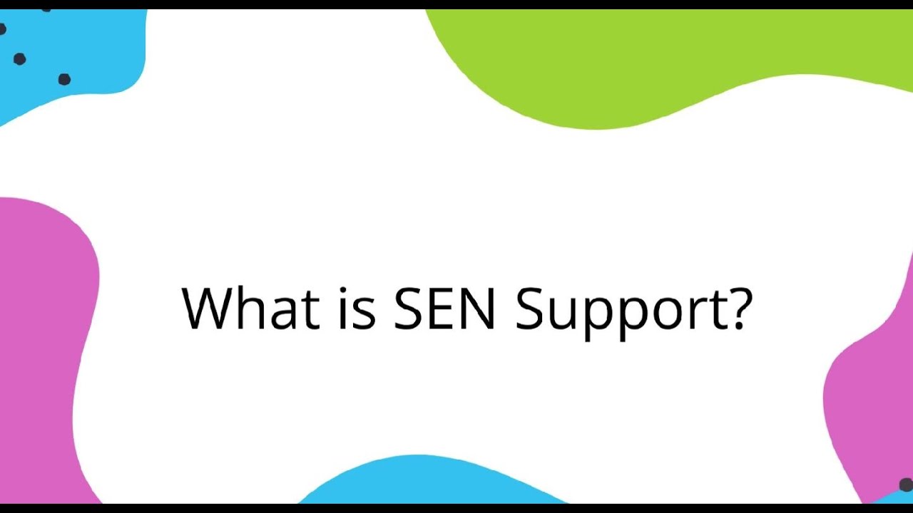 What is SEN support?