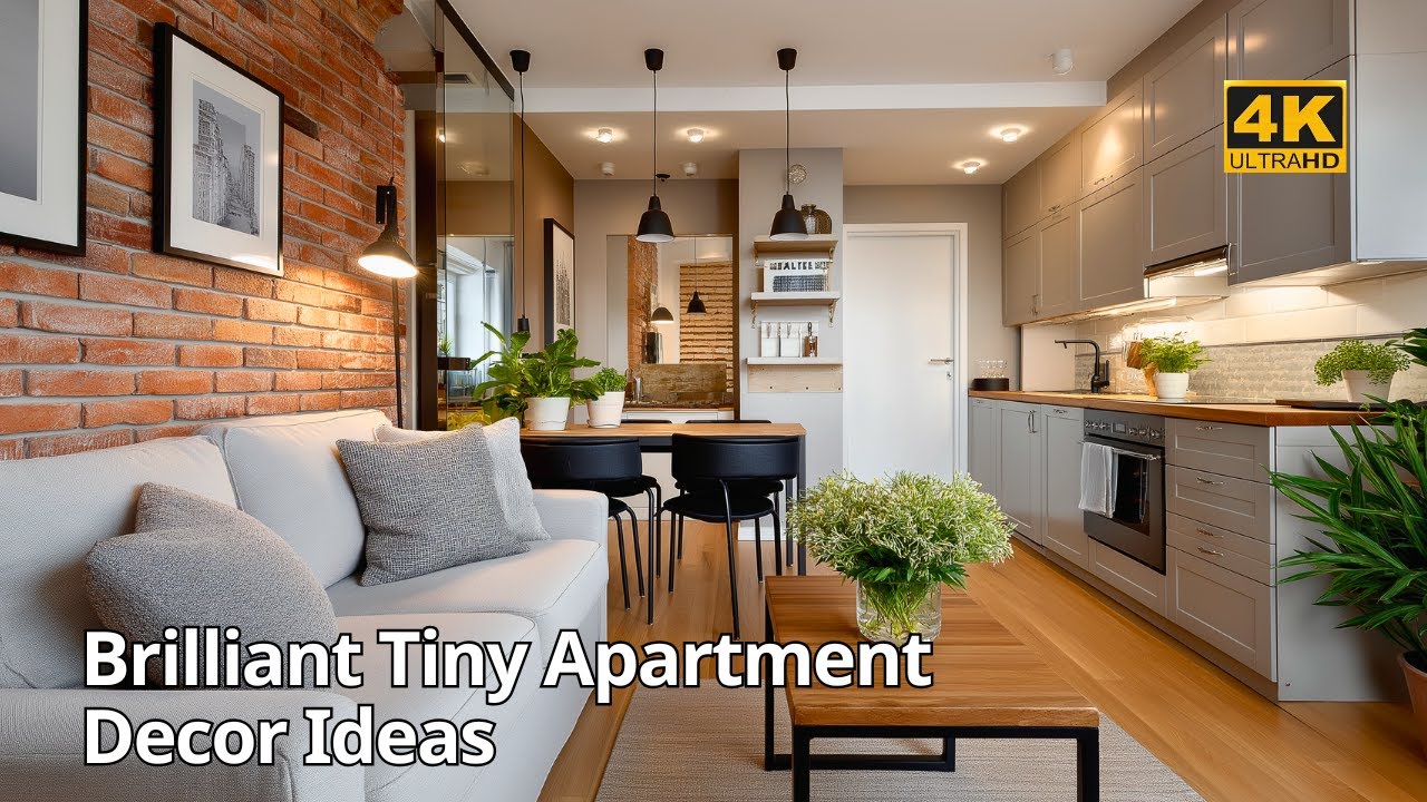 Brilliant Tiny Apartment Decor Ideas 2025 | Clean, Stylish & Affordable
