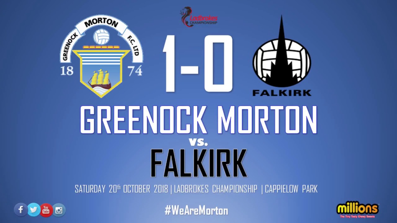 Match Highlights | Morton 1-0 Falkirk (Saturday 20 Oct 2018)