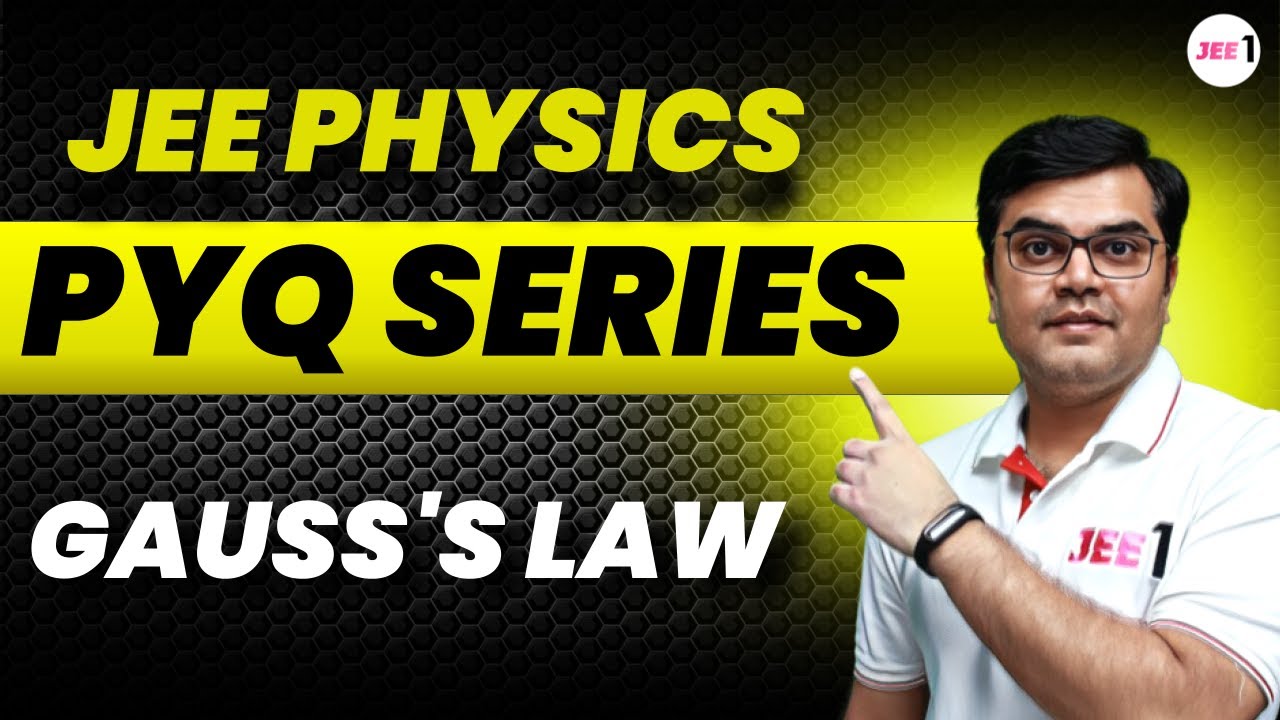 Gauss's Law PYQ for JEE MAIN #jee2024 #jee2025 #jayantnagda #jee #gausslaw