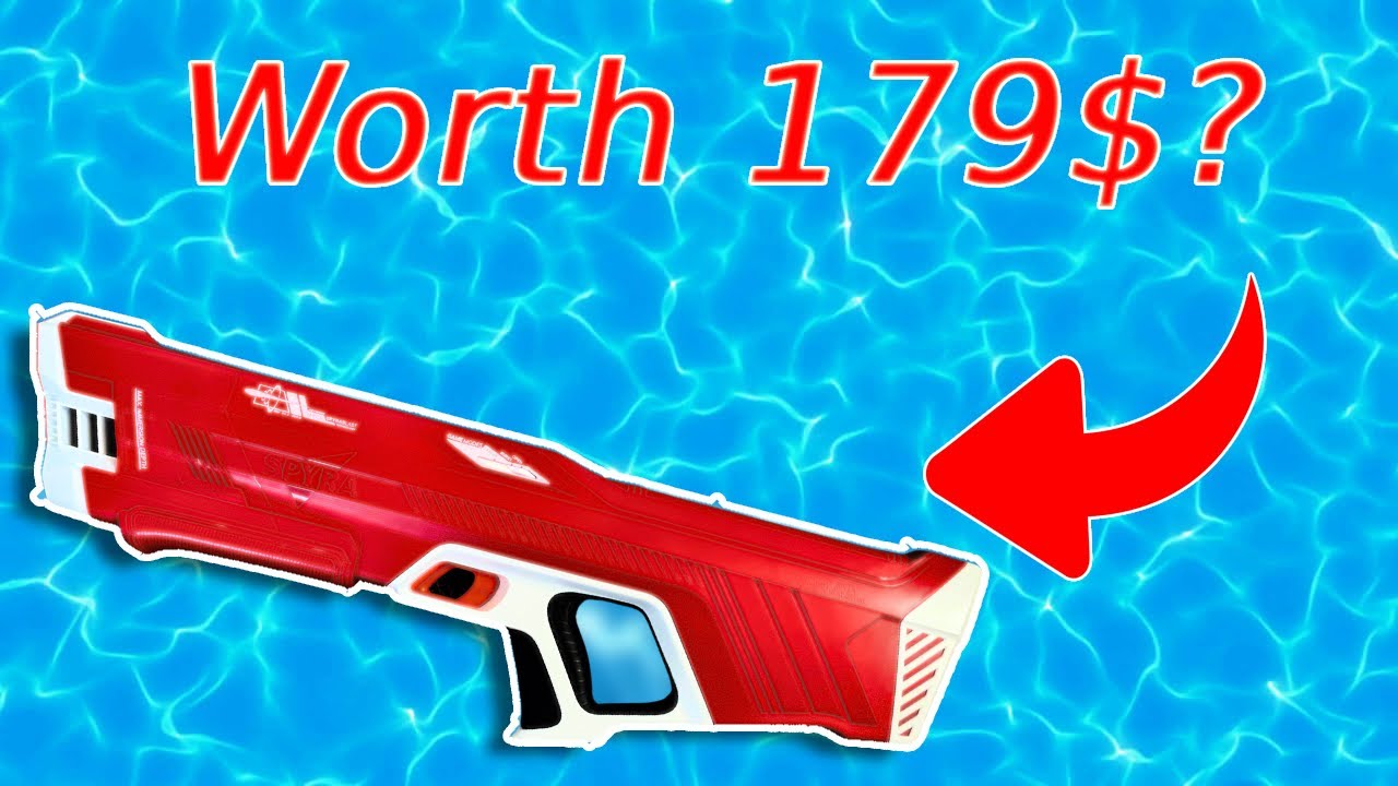 SPYRA Electric Water Blaster, Outdoor Squirt Gun for Pool Games, SpyraThree&trade; - Review & Unboxing