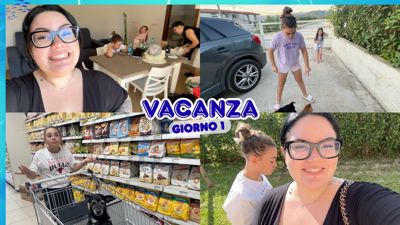FINALMENTE IN VACANZA! HOME TOUR VILLETTA, CI SISTEMIAMO INSIEME E PRIME EMOZIONI! / chiara paradisi