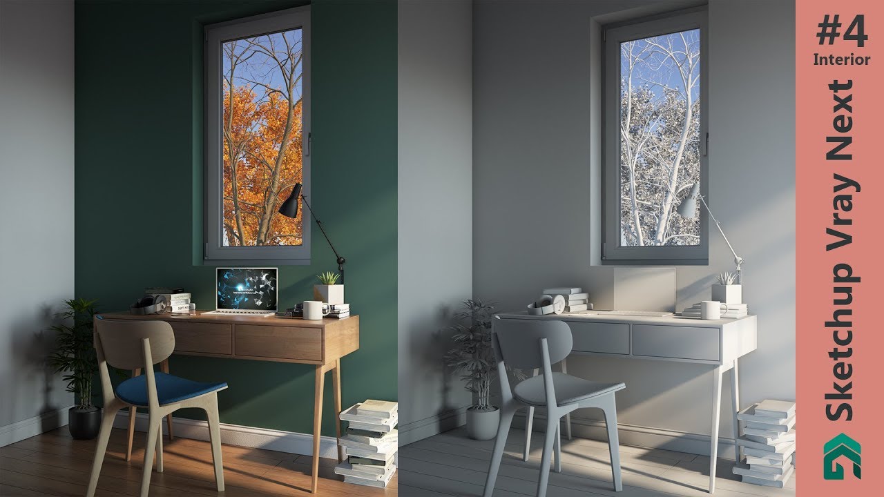 Sketchup Vray Next Interior #4