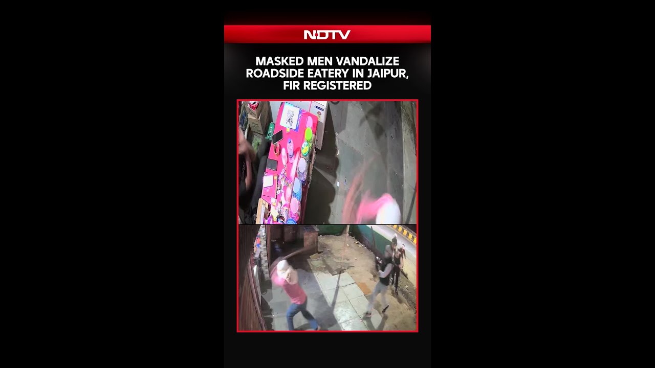 Masked Men Vandalize Roadside Eatery In Jaipur, FIR Registered