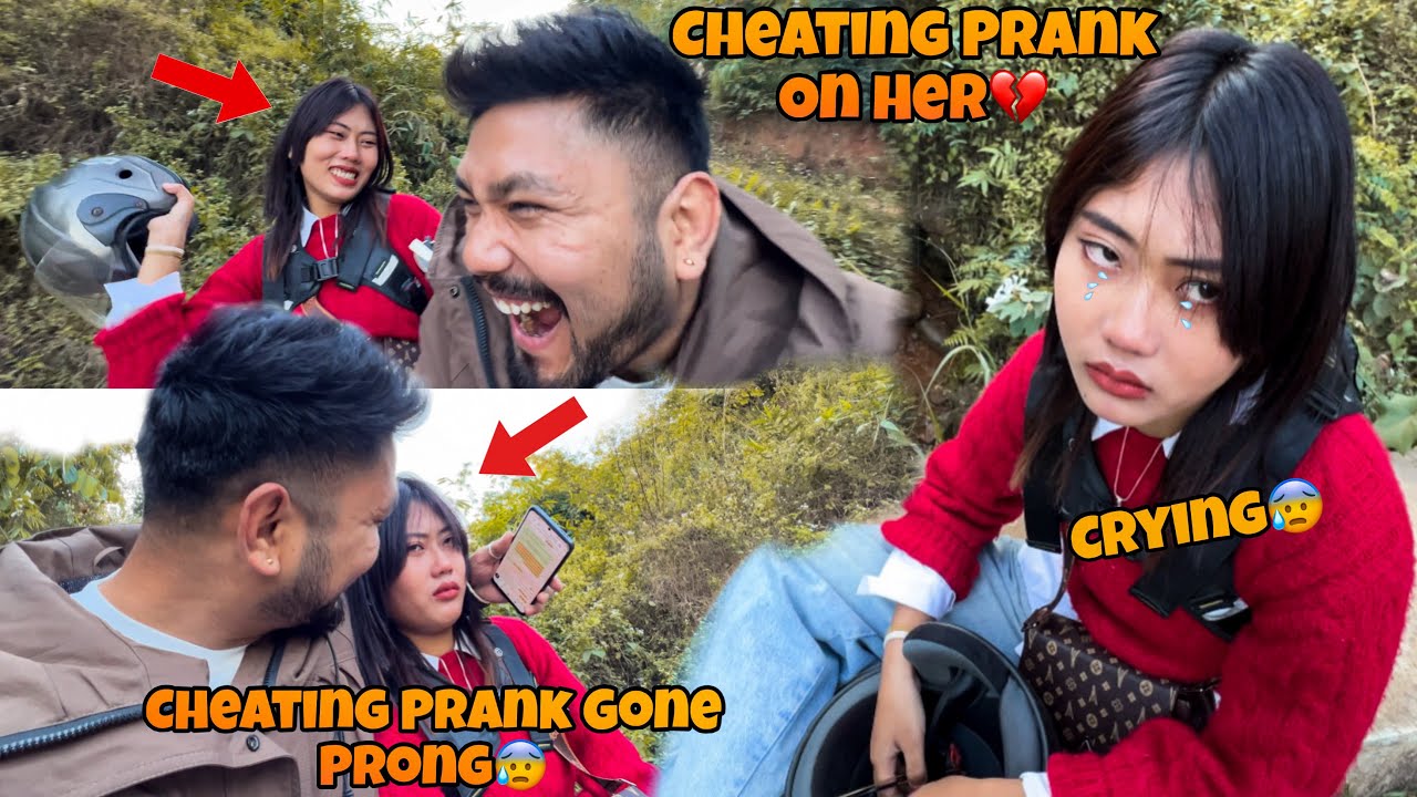 Cheating Prank On My Girlfriend 💔 She Caught Me Talking To Another Girl 😰