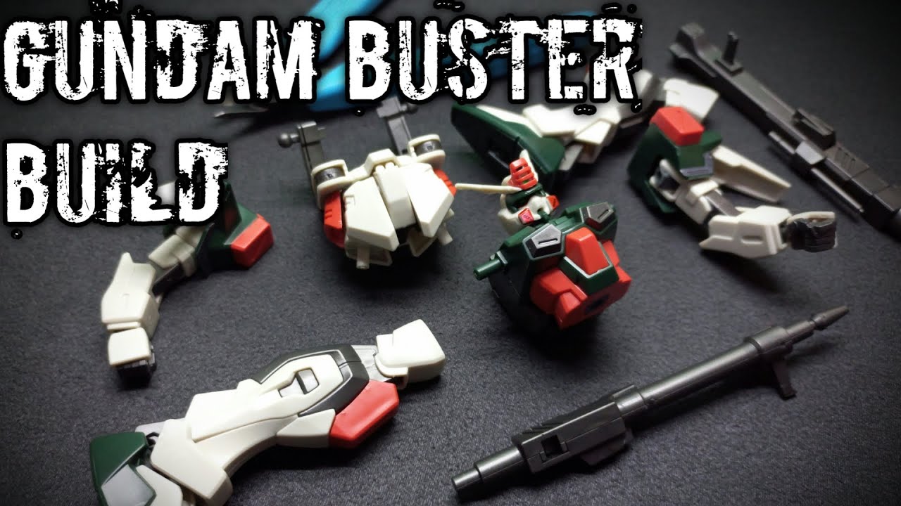HG Buster Gundam Build | Speed Build Buster Gundam | Review Unboxing