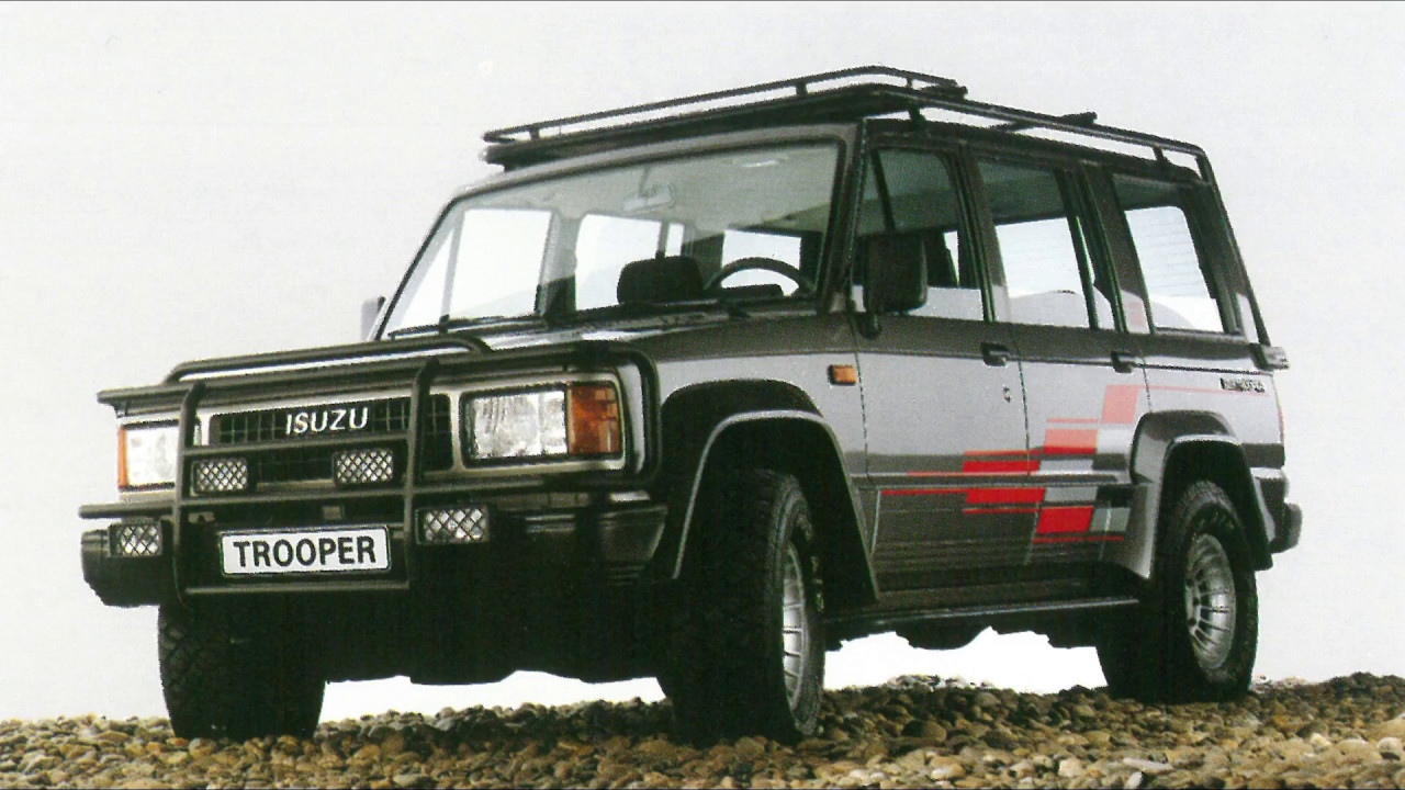 The Best ISUZU TROOPER Commercial Photo from 1983 to 1992