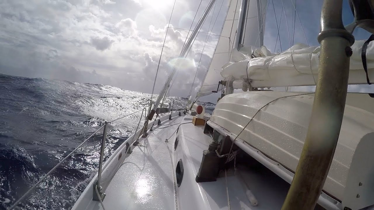 S1Ep4. Tough Sailing. Sailing an Engineless Boat from NC to the BVI//Part 4.
