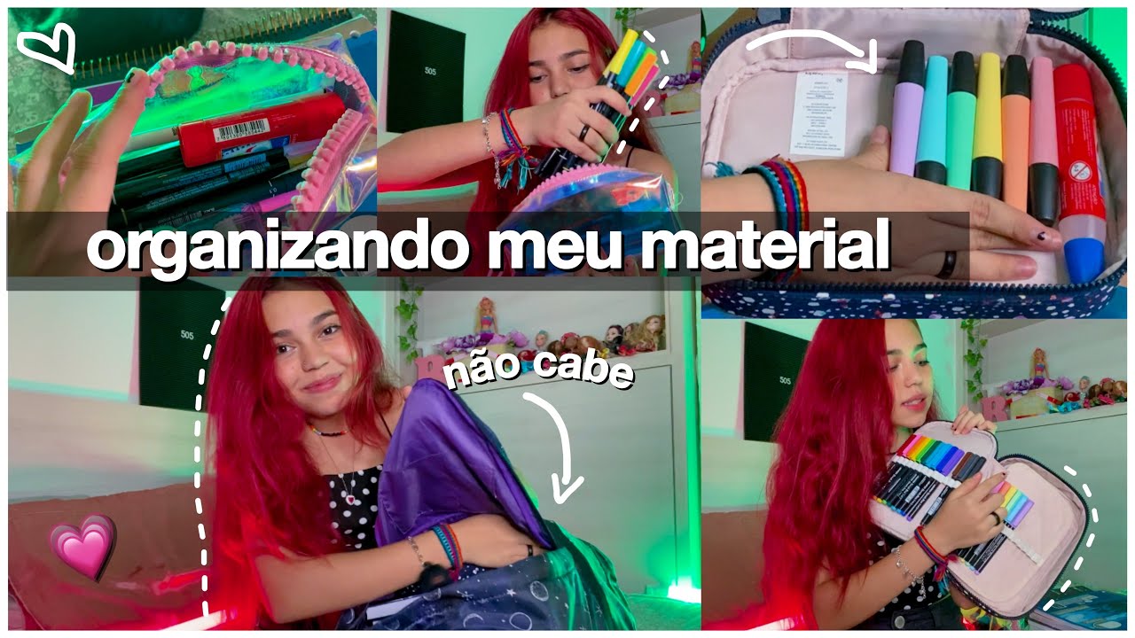 ORGANIZANDO MEU MATERIAL ESCOLAR 2022 - ENTÃO ROBERTA FAMILY siga @dailyfamiliaporcides