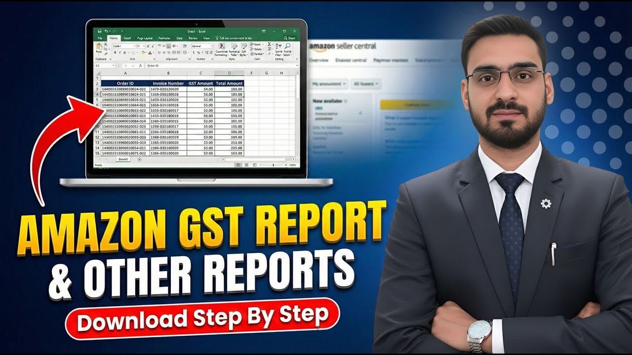 How To Download Amazon Sale Report, GST Report, Ads Report&hellip; EVERYTHING in One Video!