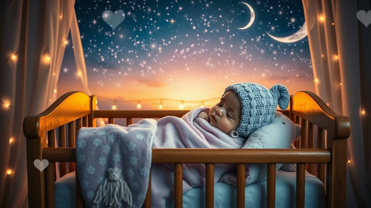 🌙 Rain on Rooftop 🌧️ Baby Sleep Aid for Night Rest ☔