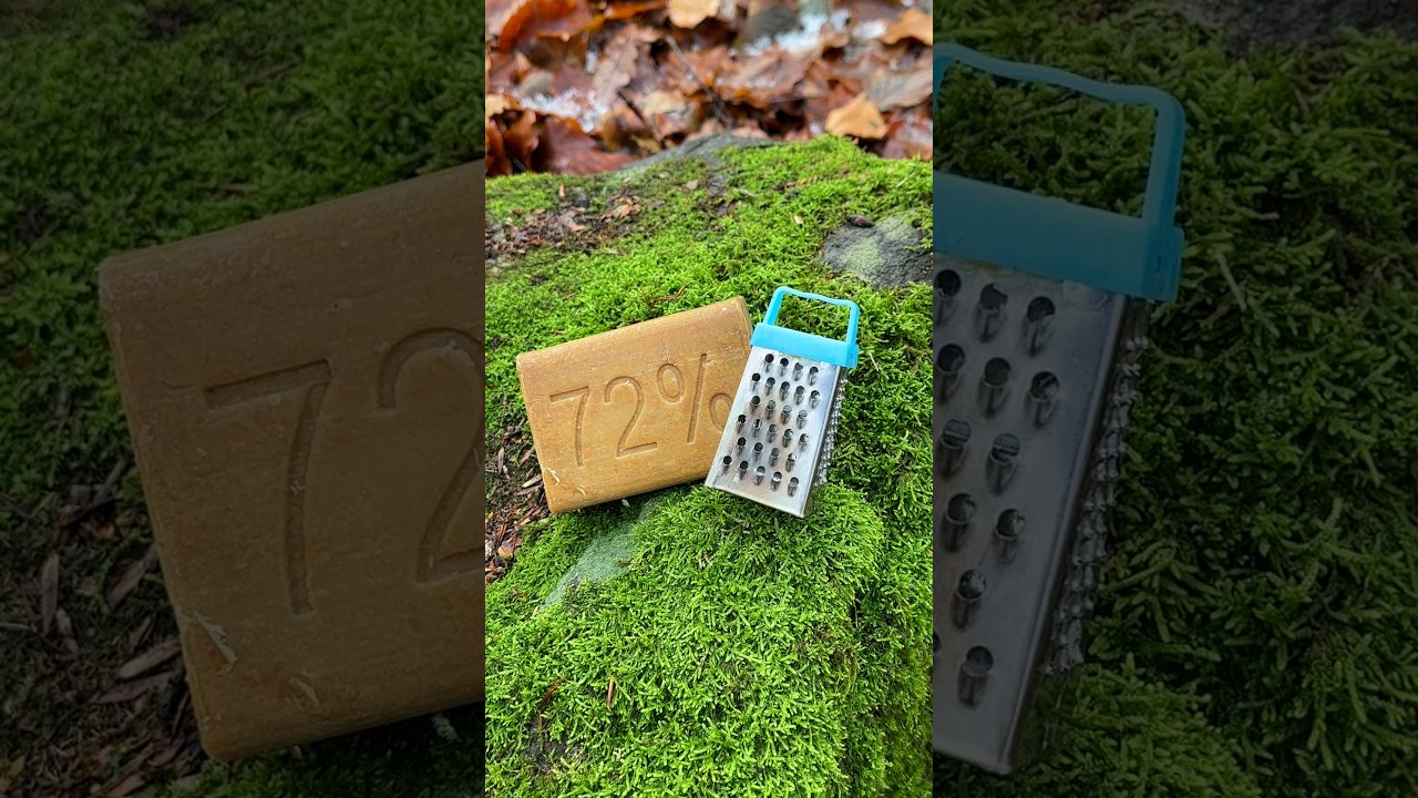 Survival Skills: Amazing Soap Firestarter 🔥. #survival #camping #skills #lifehacks #fire