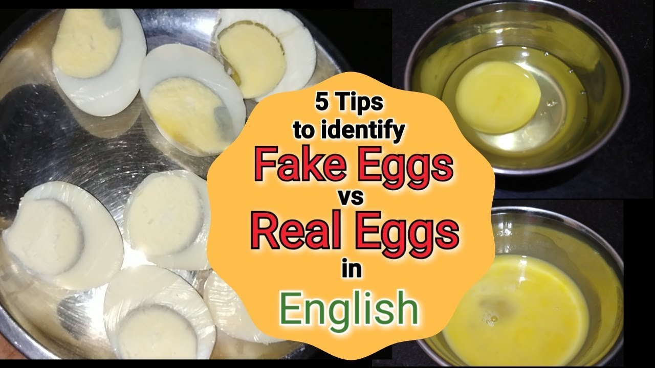 Real Egg vs Fake Egg | How To Identify Plastic Eggs? (REAL EGG VS FAKE EGG)