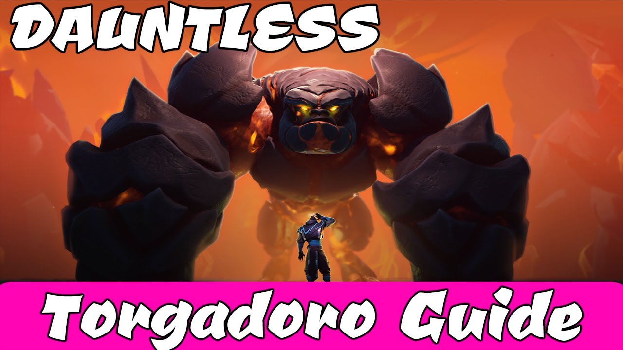 DAUNTLESS -  Torgadoro Guide ~\/~ How to DEFEAT and BREAK PARTS!