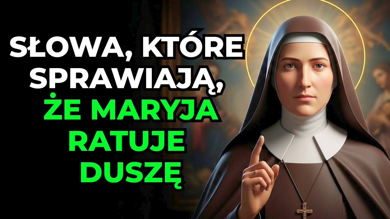 Mistyczne słowa, które otwierają Niebo: sekret św. Faustyny i Maryi