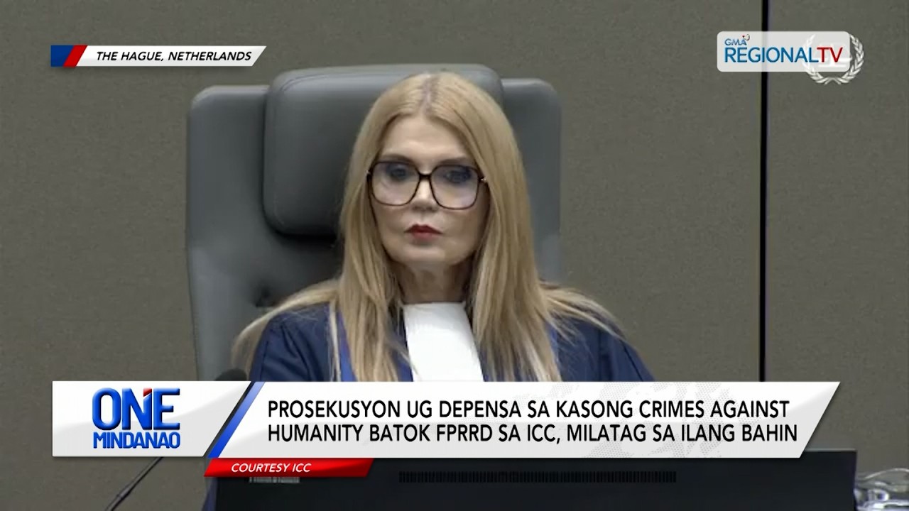 Подтверждение обвинений против ФПРРД в Международном уголовном суде | One Mindanao