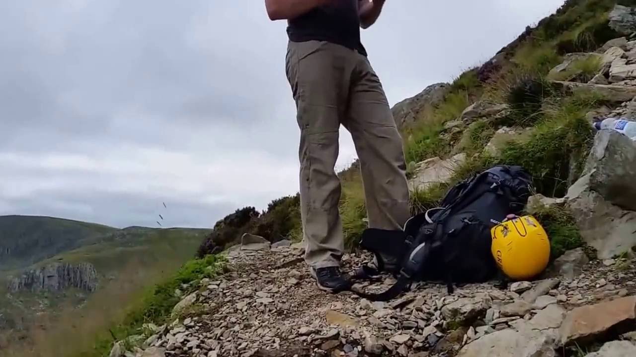 Wales, Snowdonia, Tryfan - First Pinnacle Rib hike/climb - August 2016