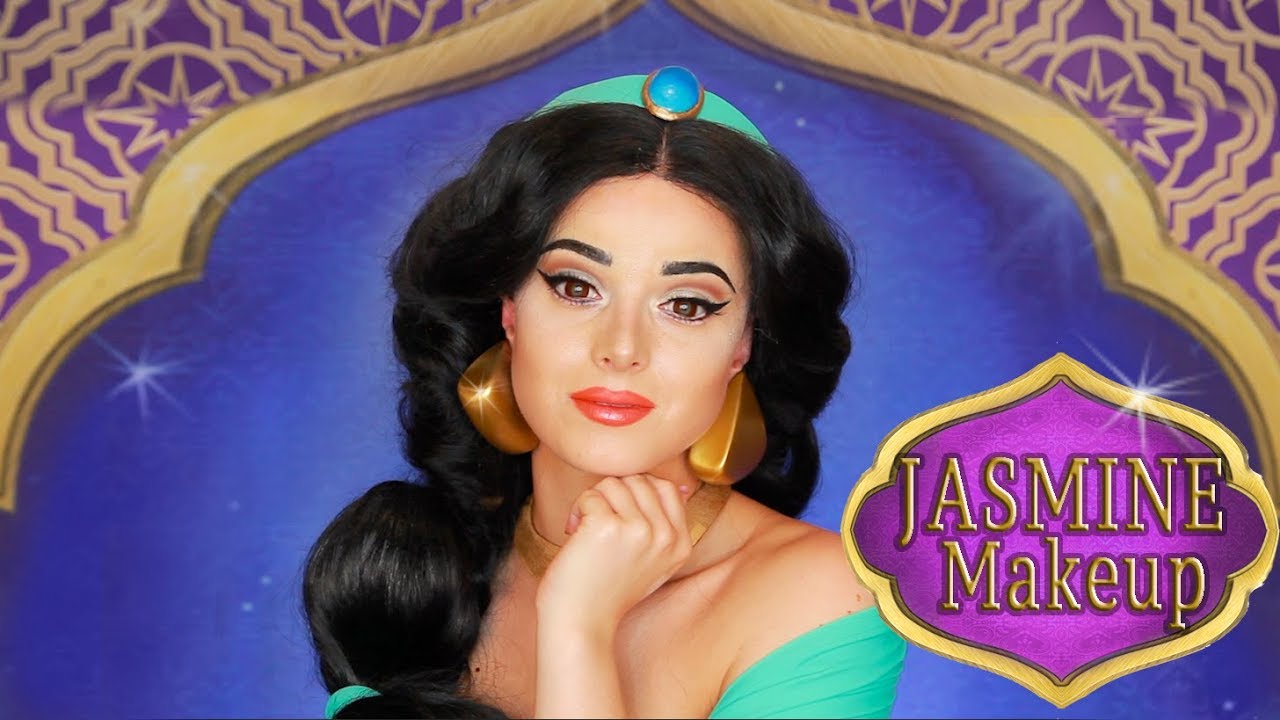 Princess Jasmine Makeup Tutorial Aladdin Disney
