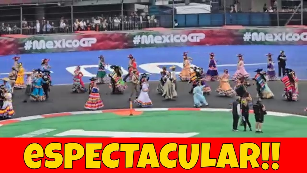 Asi fue el espectaculo mexicano en el foro Sol previo al Gran Premio de México Fórmula 1