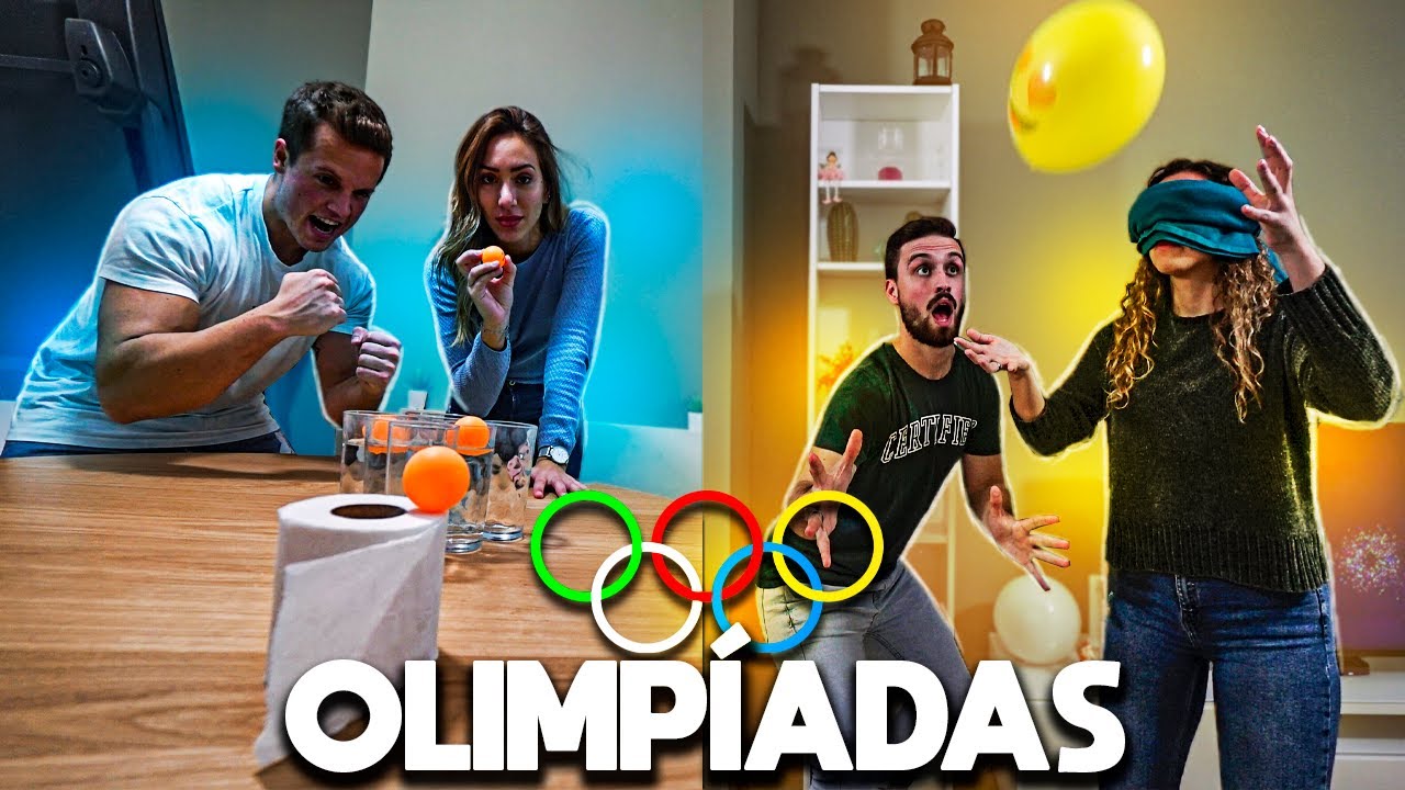 OLIMPÍADAS EM CASA #1 - O INICIO DA BATALHA !