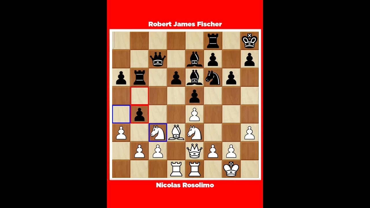 Nicolas Rosolimo vs Robert James Fischer √ Ch USA New York USA, 1966.