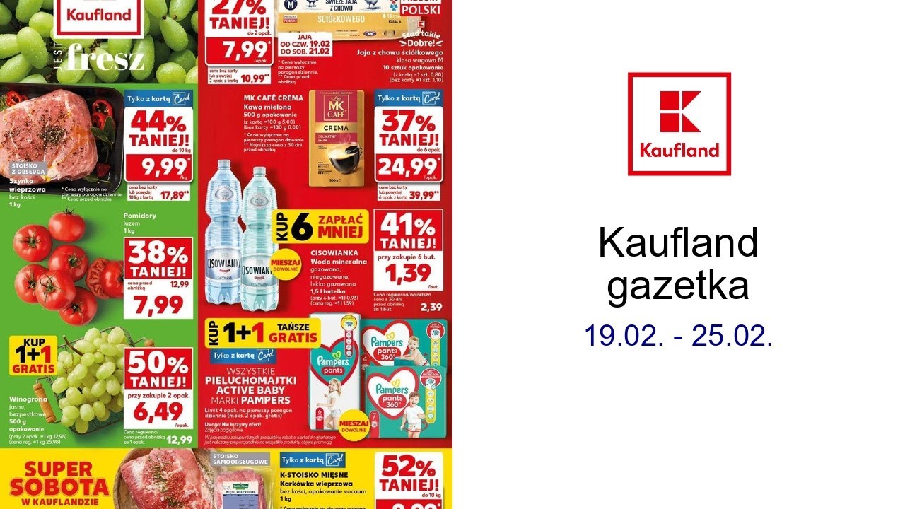 Kaufland gazetka 19.02. - 25.02.