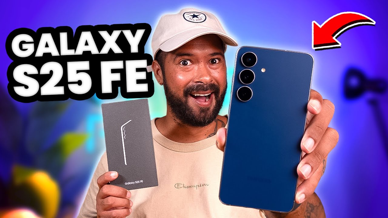 O GALAXY S25 FE é o TOP de linha BARATO da SAMSUNG!