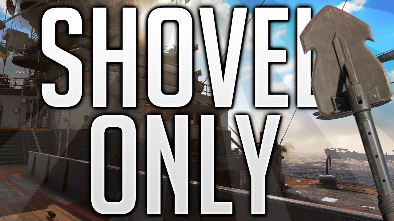 SHOVEL ONLY Experiment FTW! - Call of Duty WW2 - By Bonntanamo!