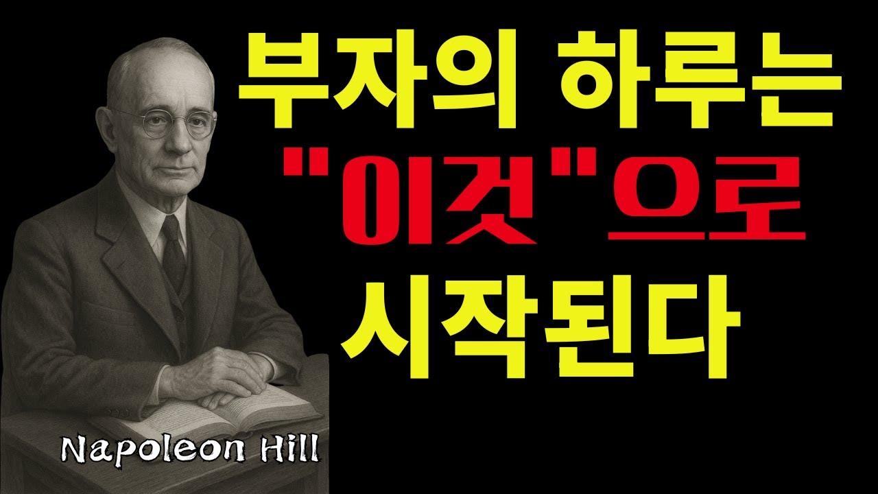 나는 부자가 되기로 했다 | 나폴레온 힐 성공 철학