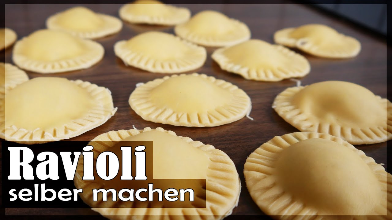 Selbstgemachte Ravioli mit Pilz-Ricotta-Füllung // ganz leicht