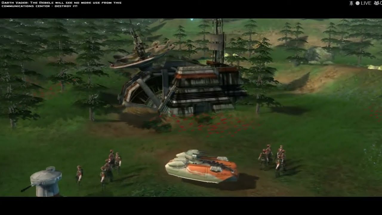 Star Wars Empire at War - Empire Campaign: 1. Eliminating Rebels in Thyferra #games #starwars