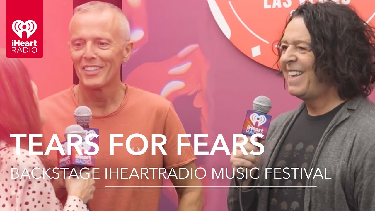 Tears For Fears Backstage at iHeartRadio Music Festival 2016!