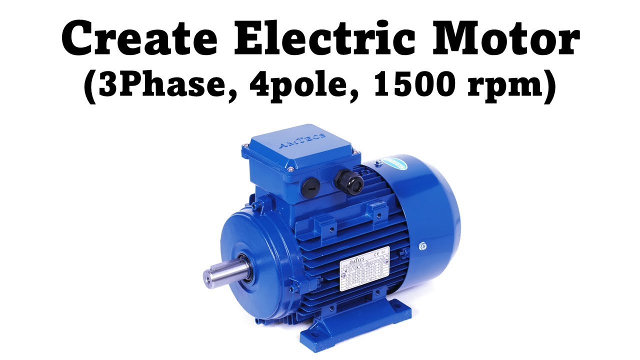Create Electric Motor Revit Family