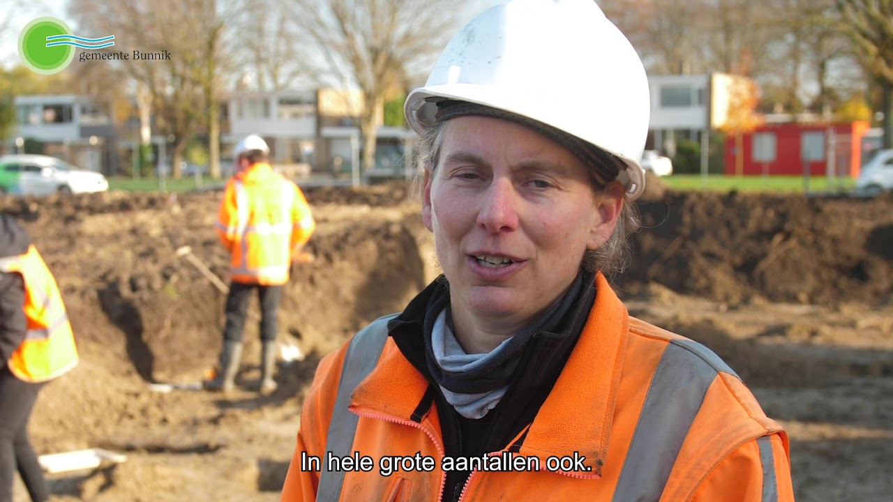 Archeologische opgravingen Jochem Janszplantsoen Odijk nov 2020