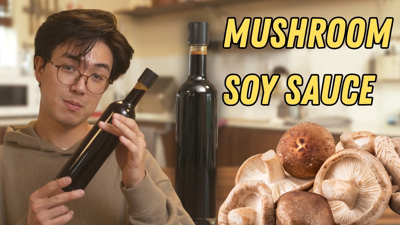 Super Umami Fermented Mushroom Soy Sauce
