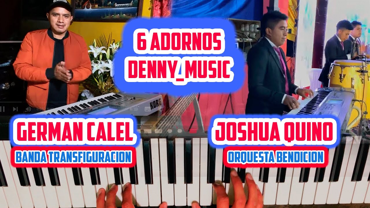 6 ADORNOS PARA CADENA DE COROS EN PIANO AL ESTILO DE GERMAN CALEL Y JOSHUA QUINO