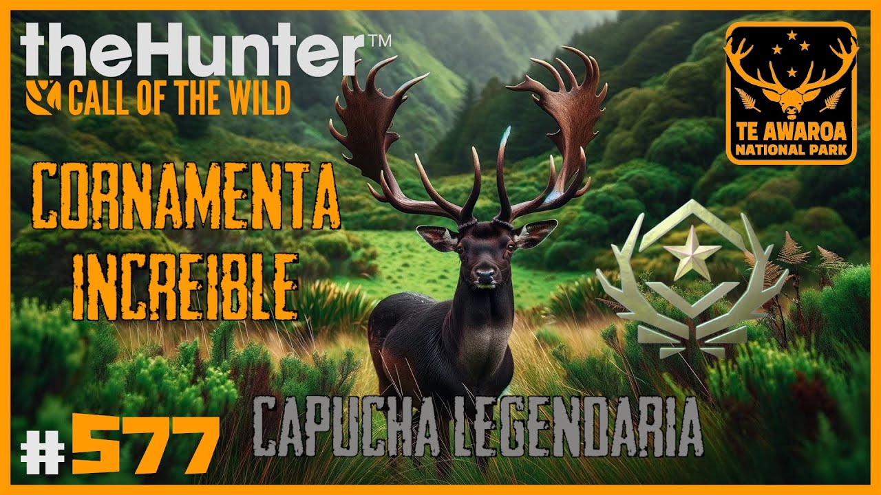 CAPUCHA LEGENDARIA (GREAT ONE) BEBIENDO EN SOLITARIO - CONTROL DE HÁBITATS | 🦌theHunter: CotW #577
