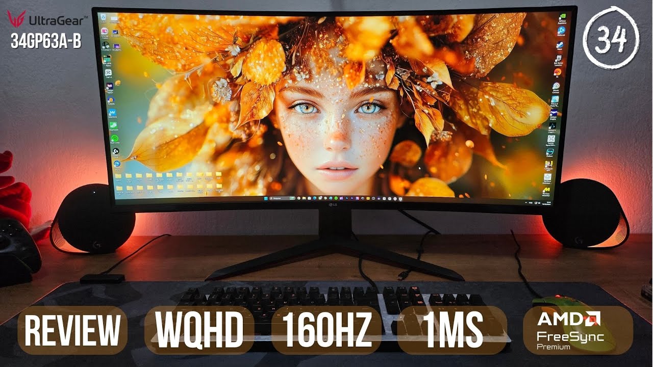 SAIBA TUDO. MONITOR LG ULTRAWIDE ULTRAGEAR 34' 34GP63A-B WQHD, 165HZ, 1MS.