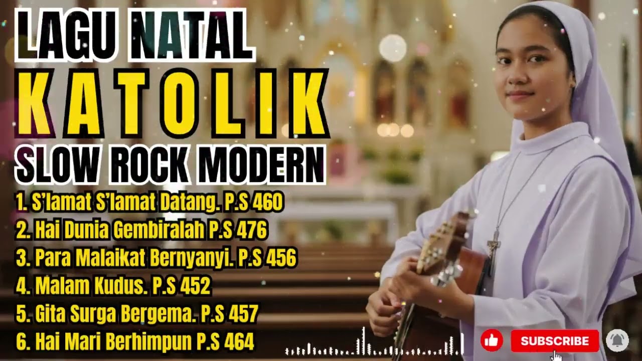 kumpulan lagu rohani katolik puji syukur natal cover slow rock modern